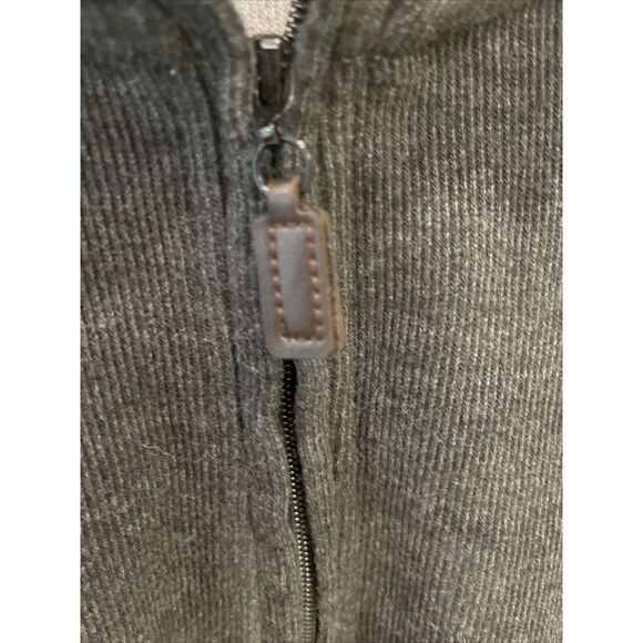 U.S. Polo Assn 1/4 Zip Sweater Pullover Men's Size XXL Gray Mock Collar - Picture 4 of 6